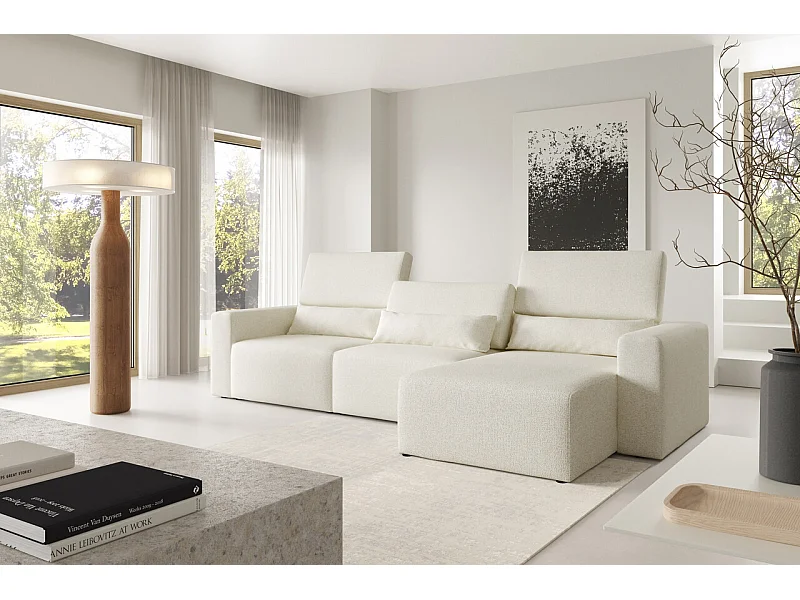 Canapé d’angle Posejdon XL modulaire premium Couleur : Puente 03