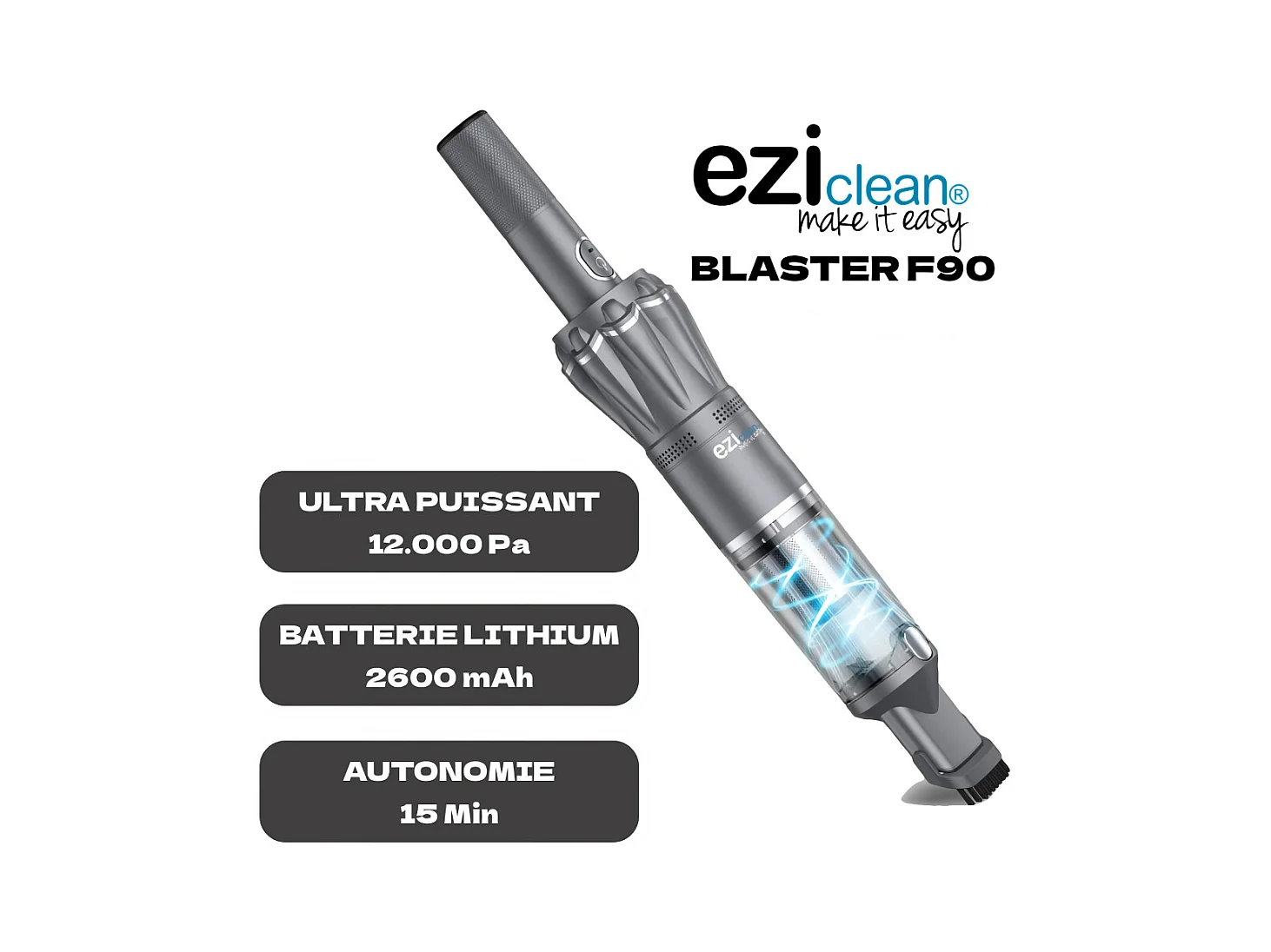 Aspirateur à main eziclean® Blaster F90