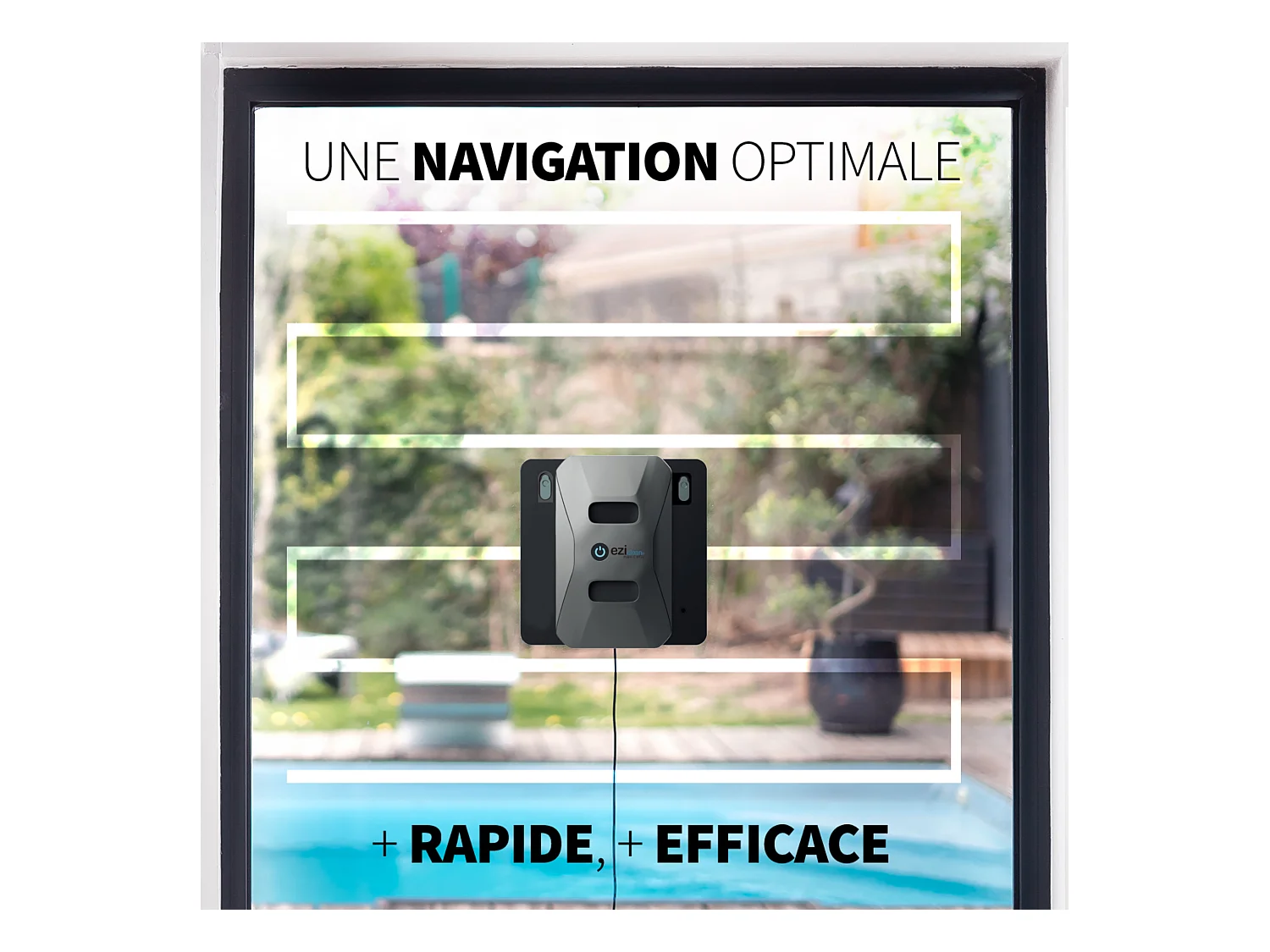 Robot Lave-vitres eziclean® Windobot S6 Ultra