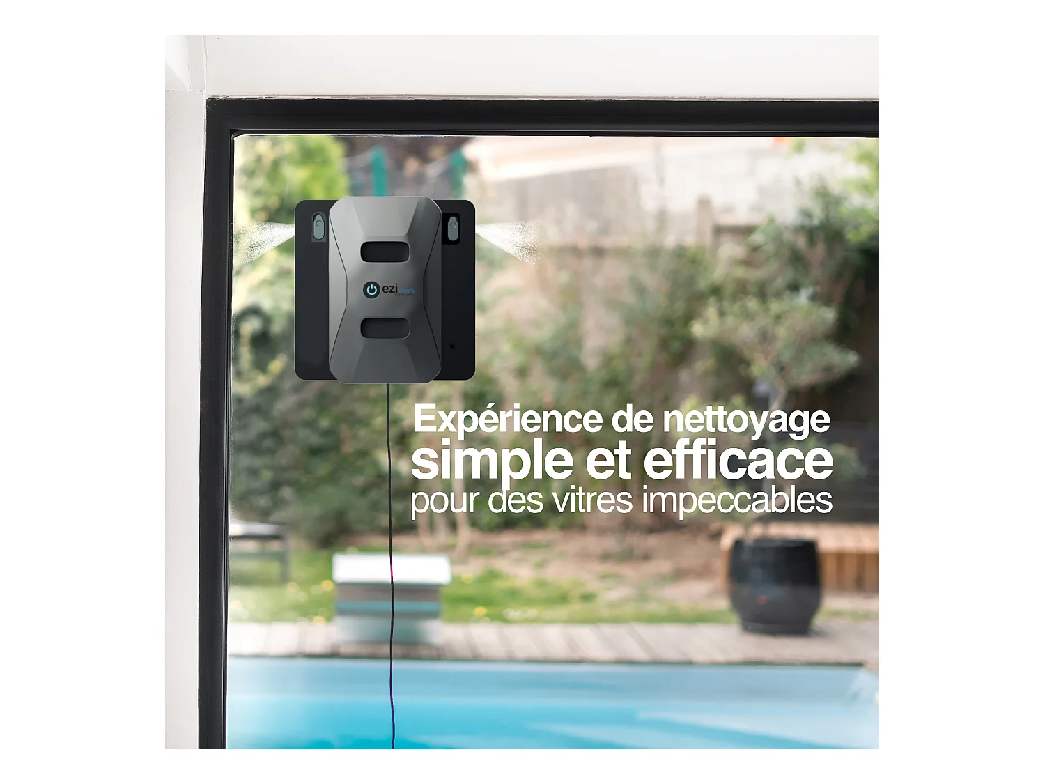 Robot Lave-vitres eziclean® Windobot S6 Ultra