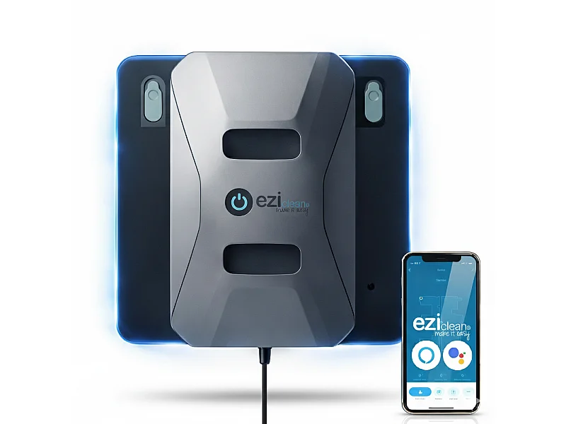 Fensterputzroboter eziclean® Windobot S6 Ultra mit Doppeltem Automatischem Spray von Reinigungslösung