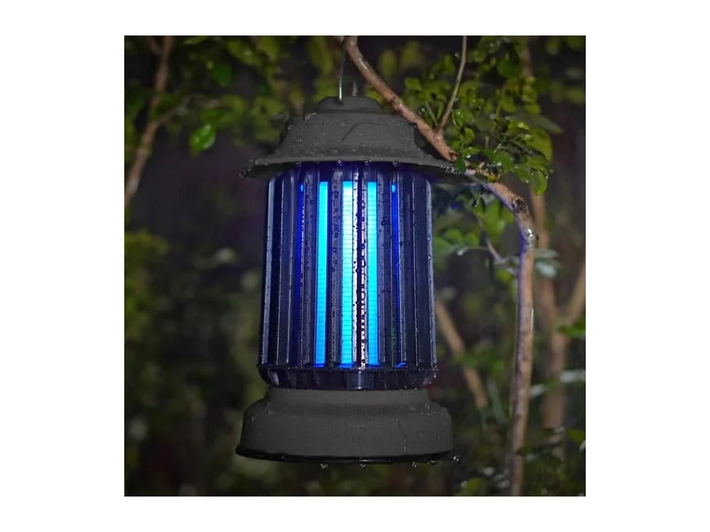 Mückenfalle für den Außenbereich EZIlight® Mosquito Garden MG 10 Rot Wiederaufladbar USB 24h Autonomie