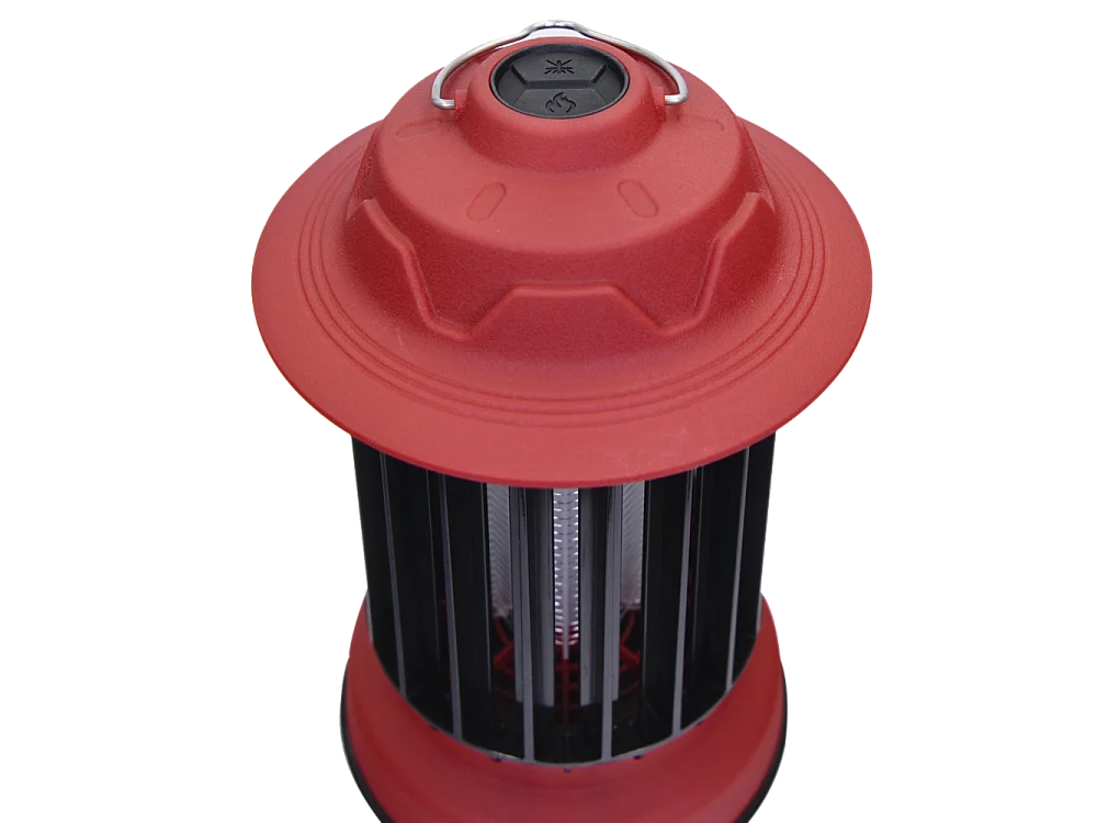 Mückenfalle für den Außenbereich EZIlight® Mosquito Garden MG 10 Rot Wiederaufladbar USB 24h Autonomie