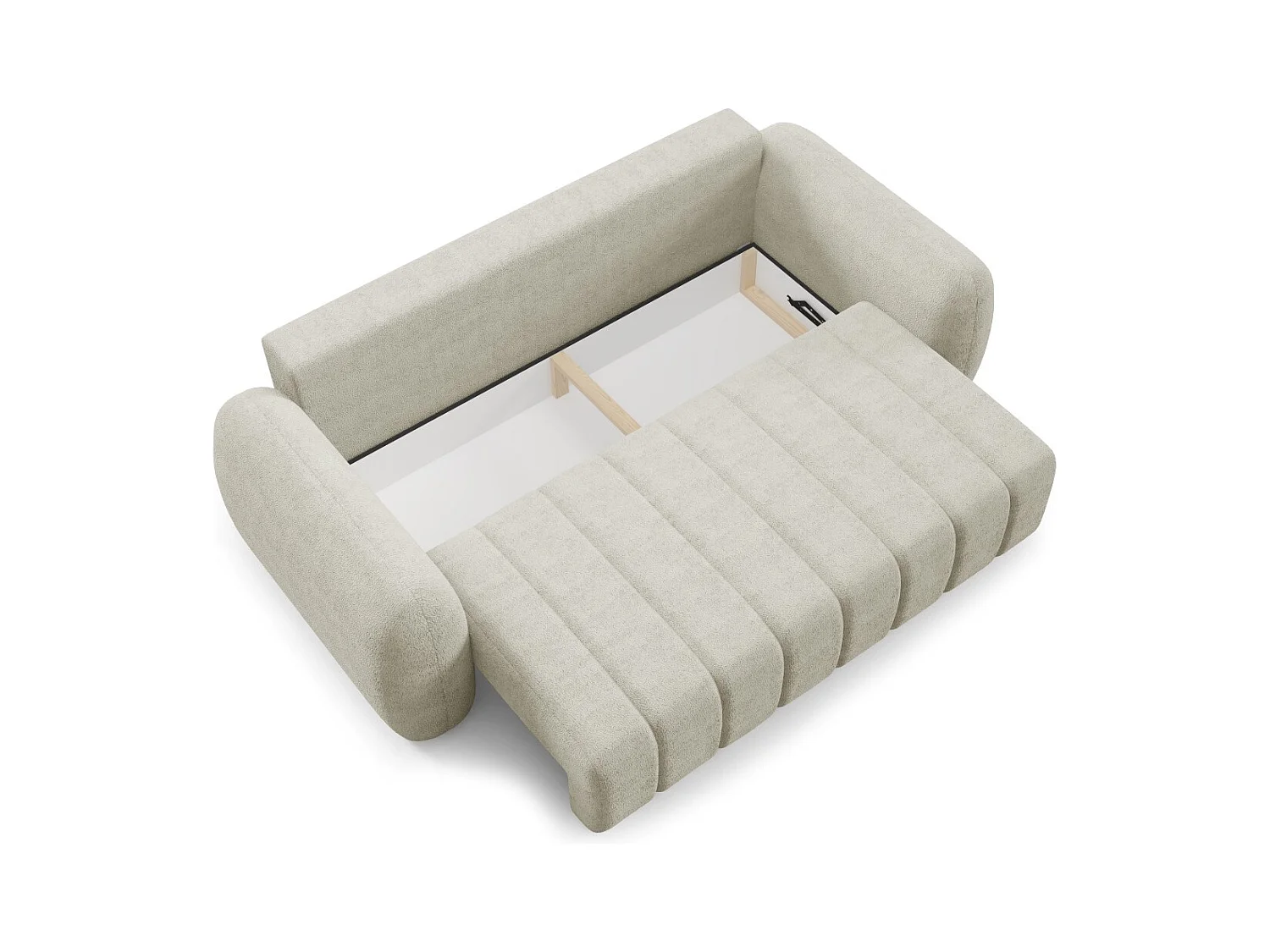 Canapé CONTII premium avec fonction de couchage Couleur : Quelle 03