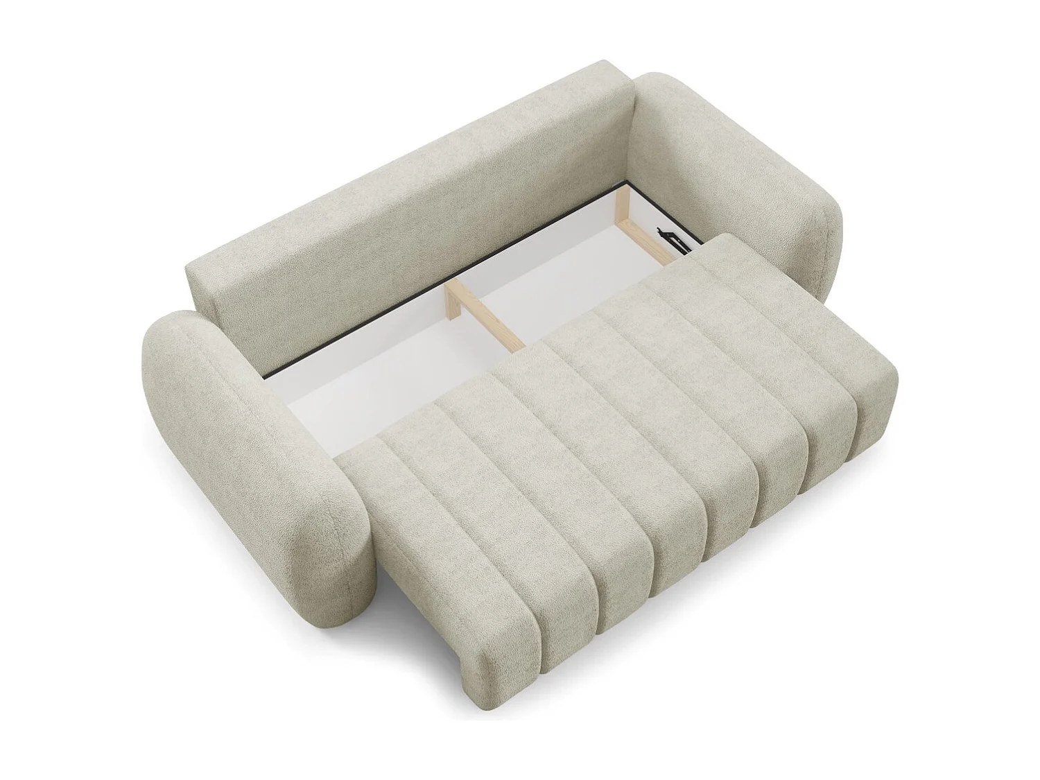 Canapé CONTII premium avec fonction de couchage Couleur : Quelle 03
