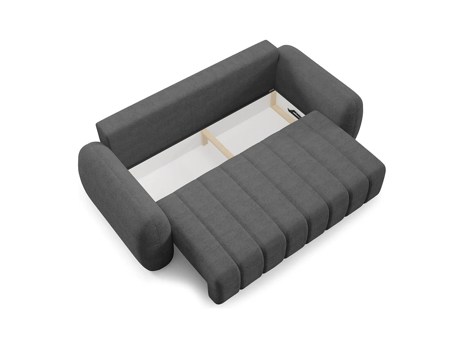 Canapé CONTII premium avec fonction de couchage Couleur : Quelle 92