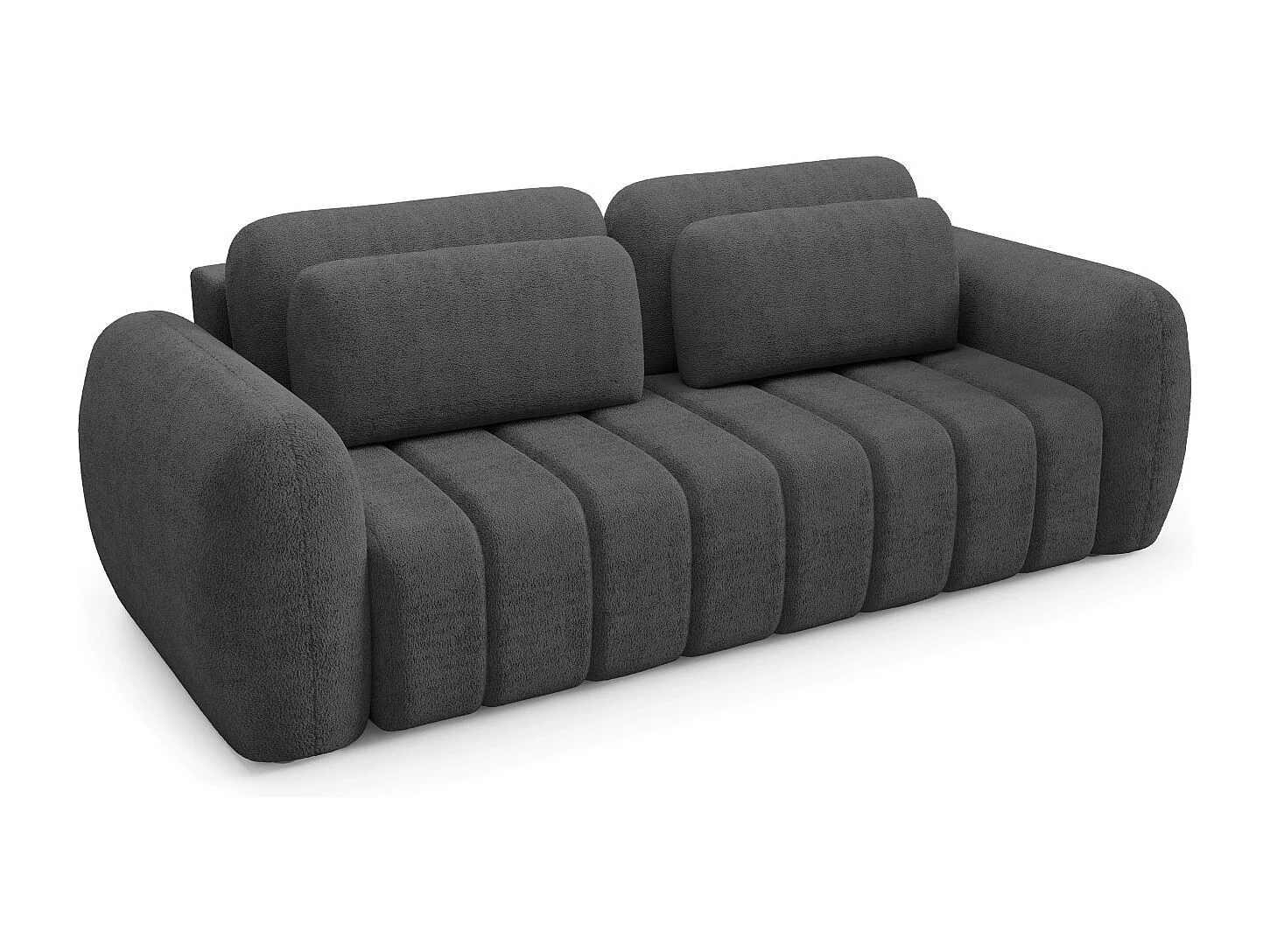 Canapé CONTII premium avec fonction de couchage Couleur : Quelle 92