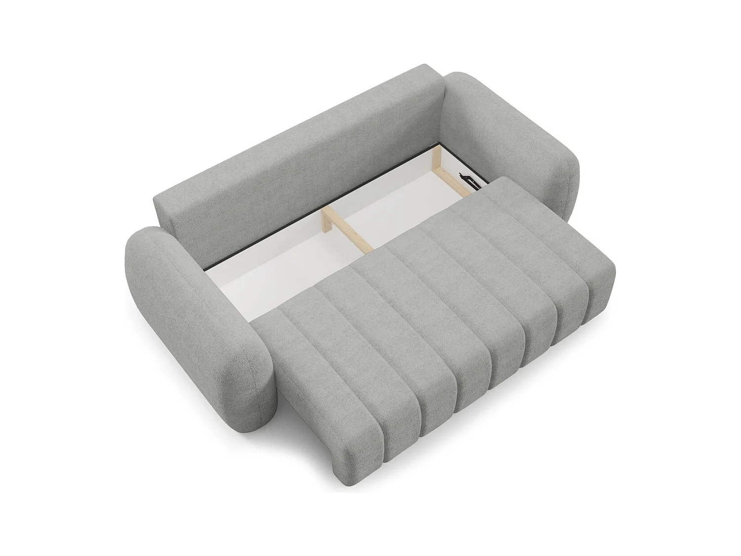 Canapé CONTII premium avec fonction de couchage Couleur : Quelle 83