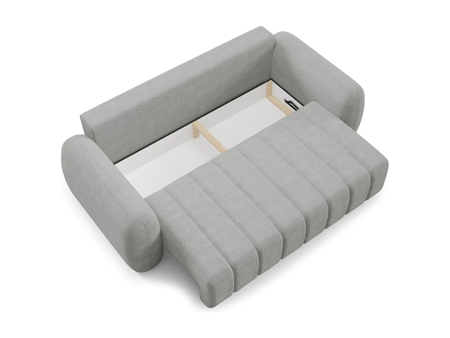 Canapé CONTII premium avec fonction de couchage Couleur : Quelle 83
