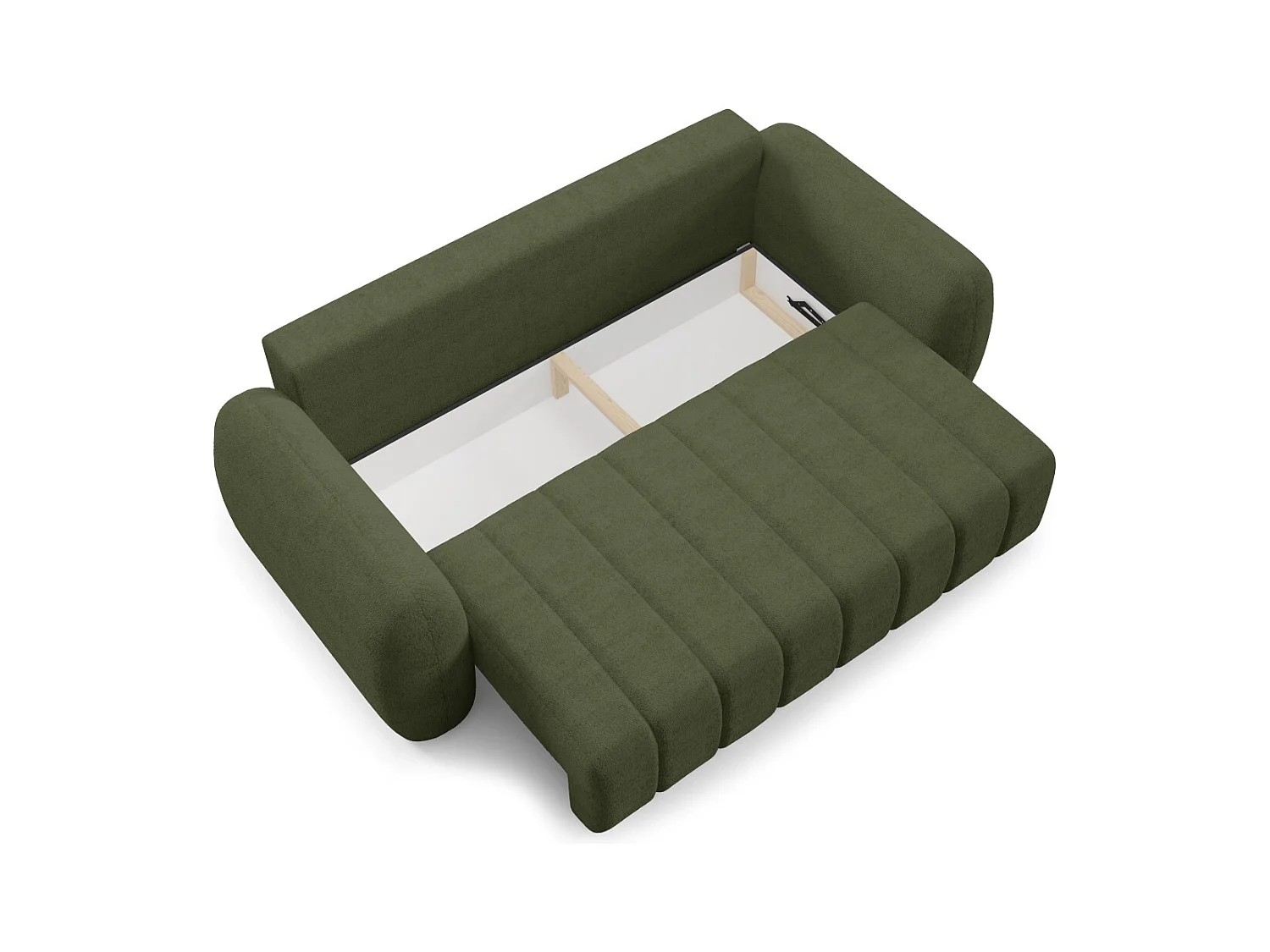 Canapé CONTII premium avec fonction de couchage Couleur : Quelle 38
