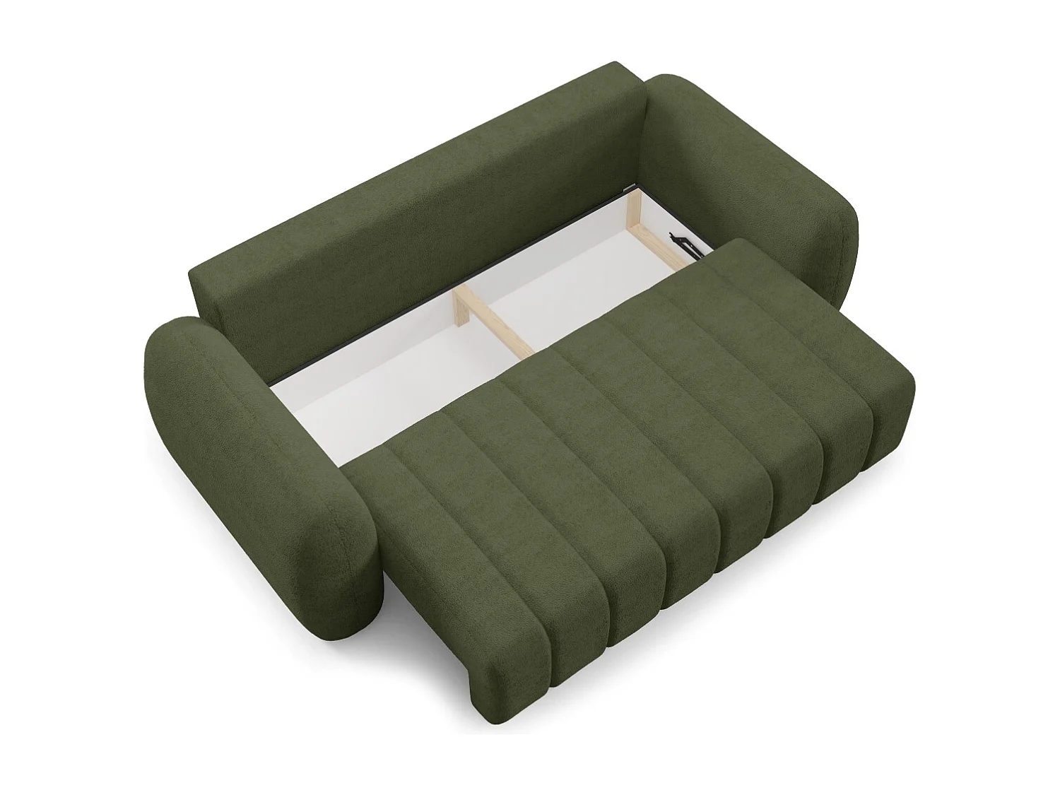 Canapé CONTII premium avec fonction de couchage Couleur : Quelle 38