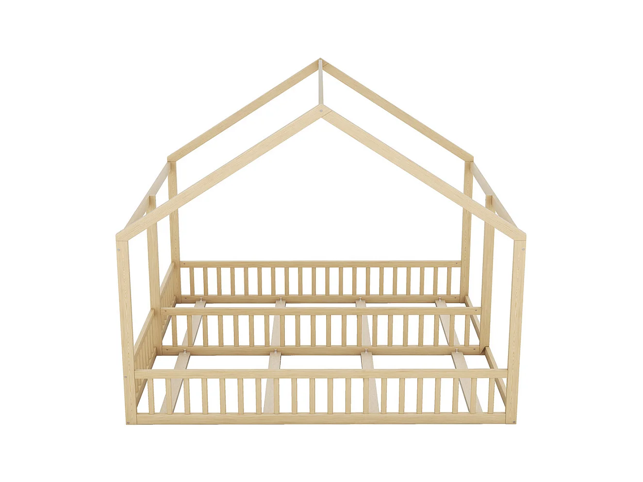 Lit jeune lit 90x200 cm lits plats lits 2 en 1 lit simpledouble pin naturel