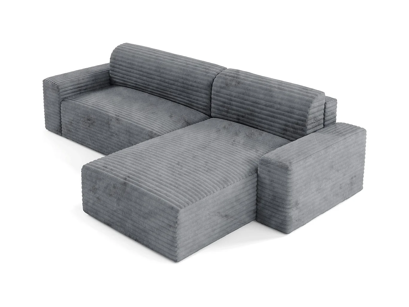 Ecksofa COCO L mit Schlaffunktion Farbe: TILIA 90