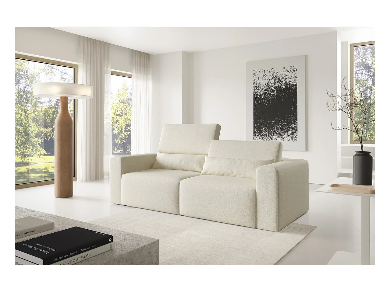 Canapé Posejdon II modulaire premium Couleur : Puente 03