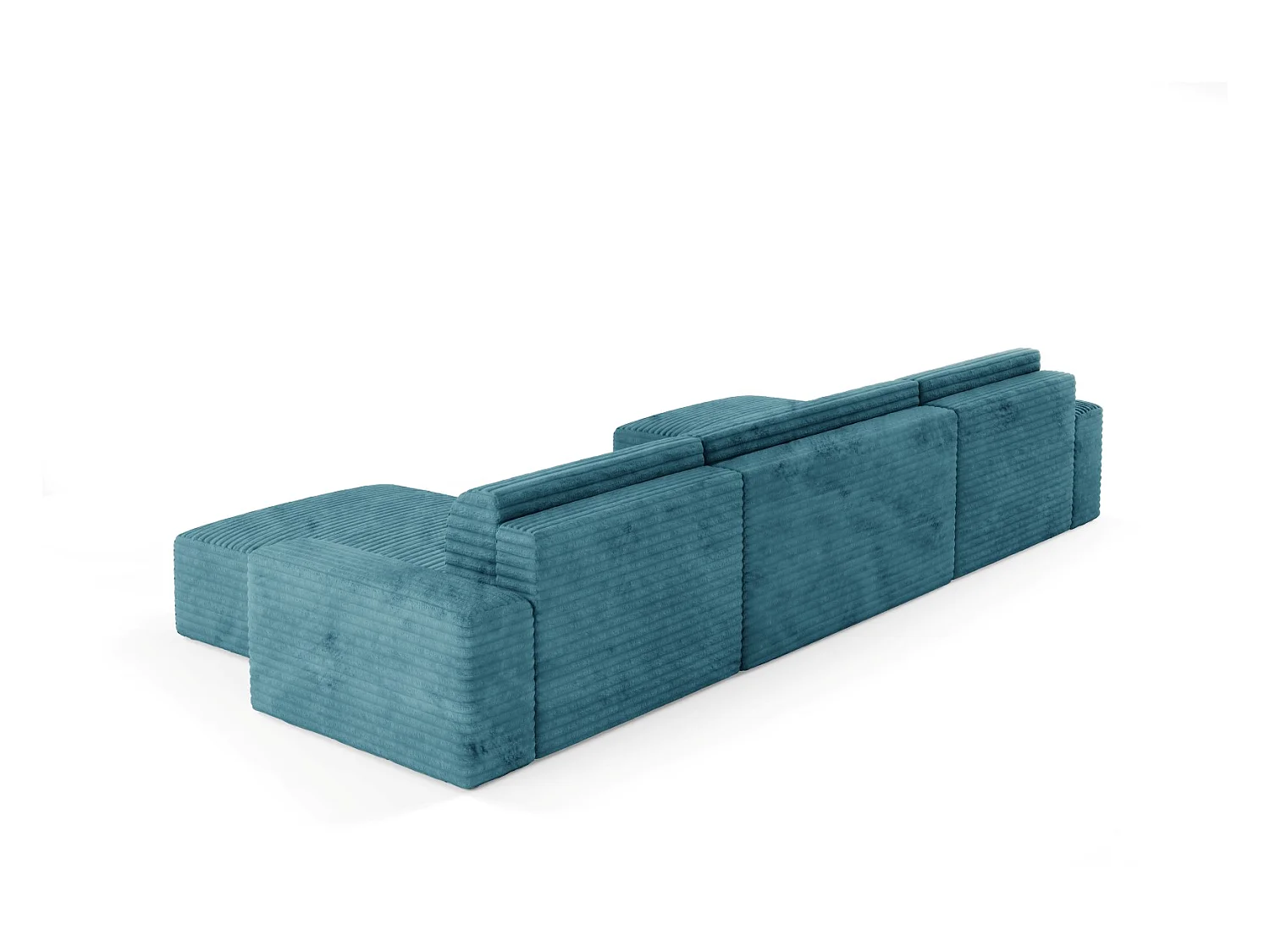 Canapé d’angle COCO U avec fonction de couchage Couleur : TILIA 75
