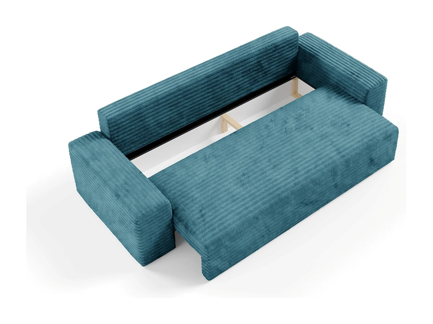 Canapé COCO avec fonction de couchage Couleur : TILIA 75