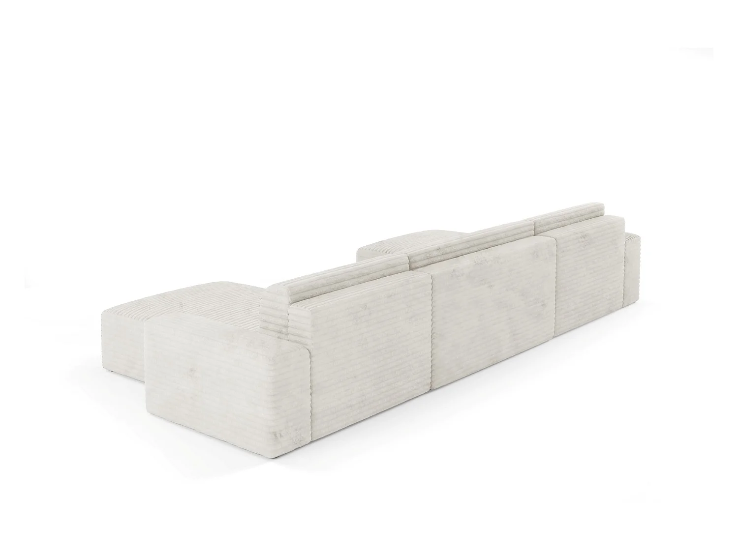 Canapé d’angle COCO U avec fonction de couchage Couleur : TILIA 1