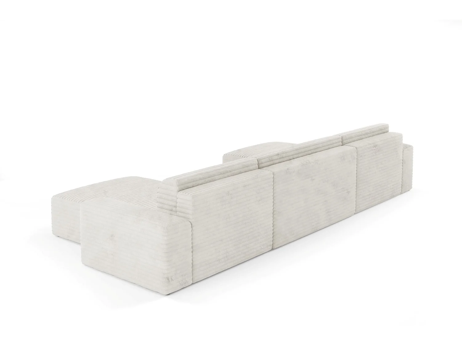 Canapé d’angle COCO U avec fonction de couchage Couleur : TILIA 1