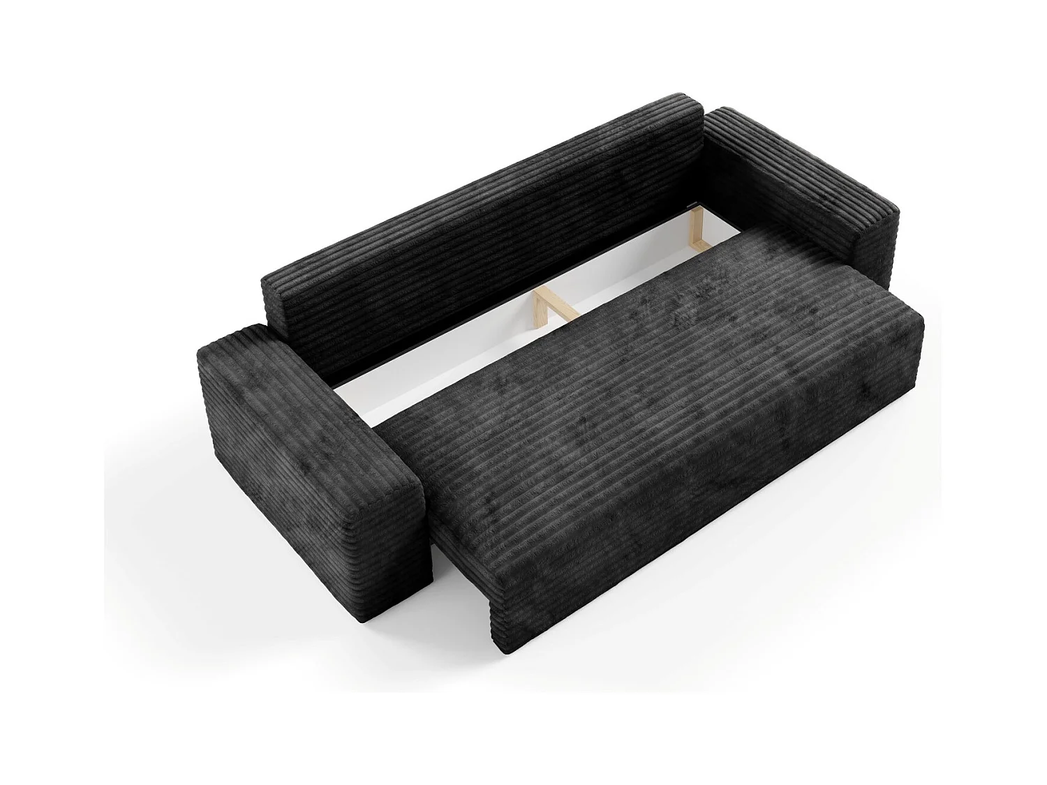 Canapé COCO avec fonction de couchage Couleur : TILIA 100