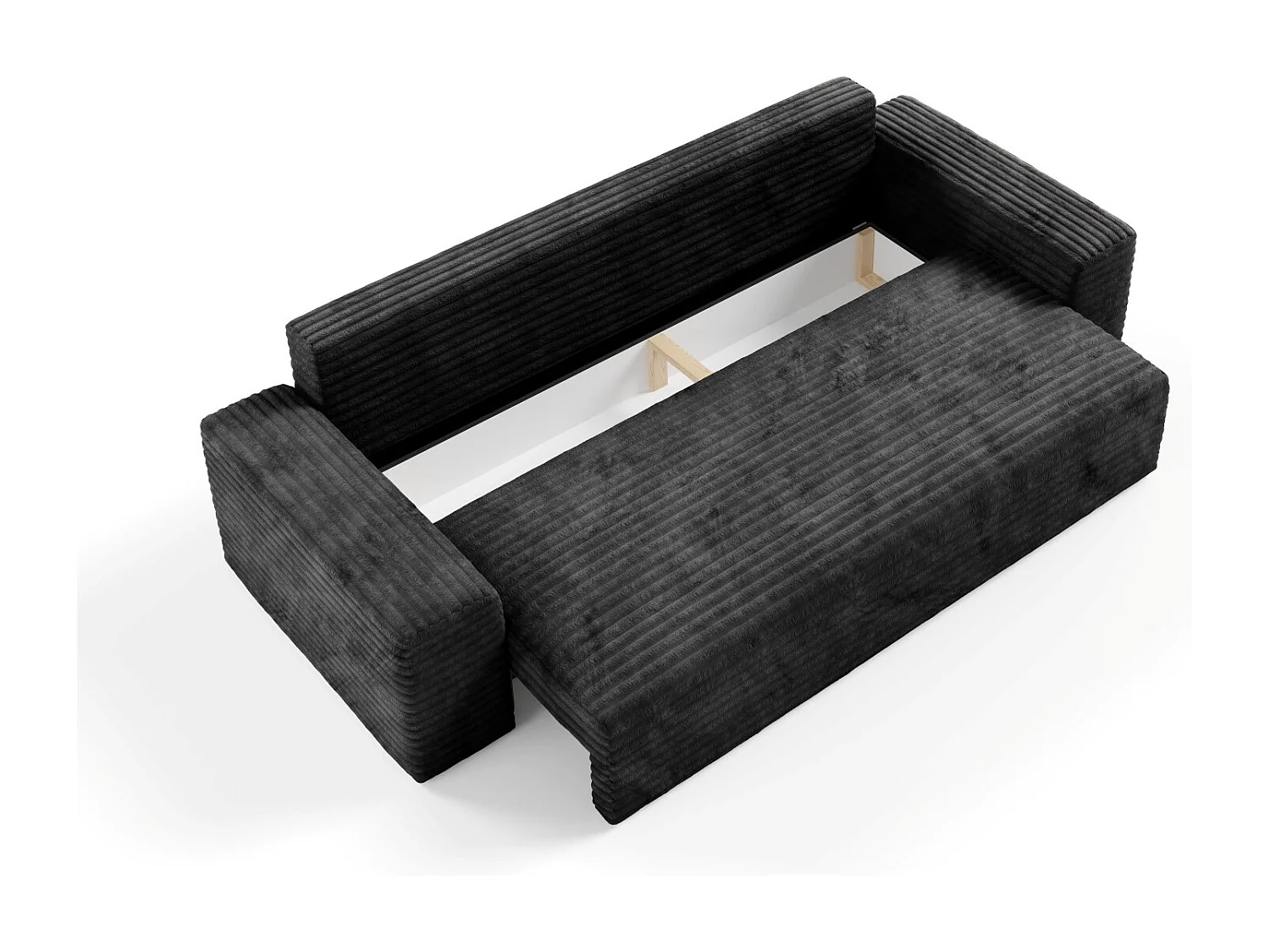 Canapé COCO avec fonction de couchage Couleur : TILIA 100