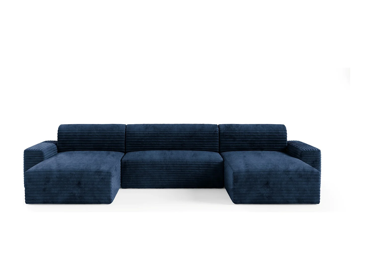 Canapé d’angle COCO U avec fonction de couchage Couleur : TILIA 77