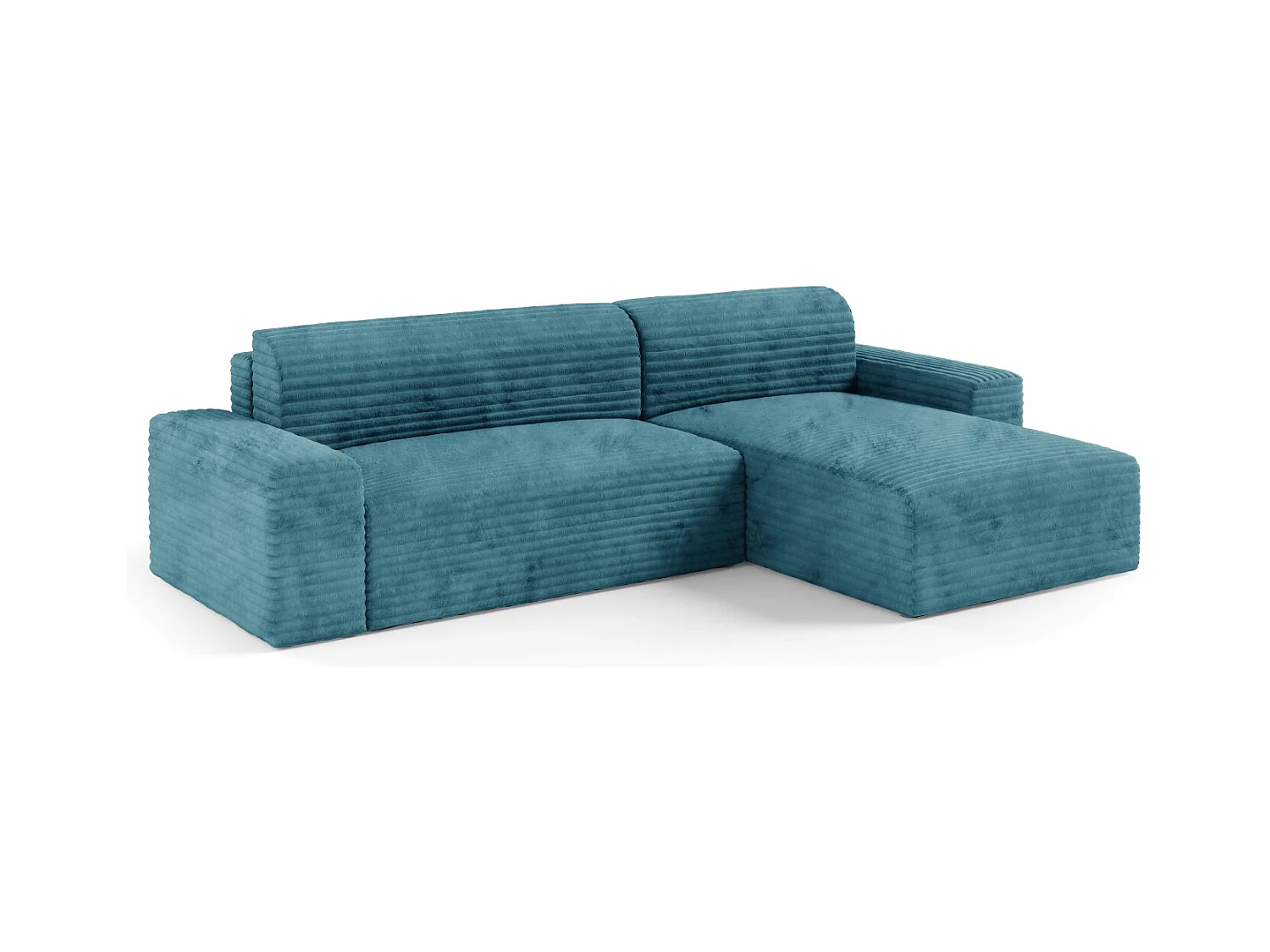 Ecksofa COCO L mit Schlaffunktion Farbe: TILIA 75