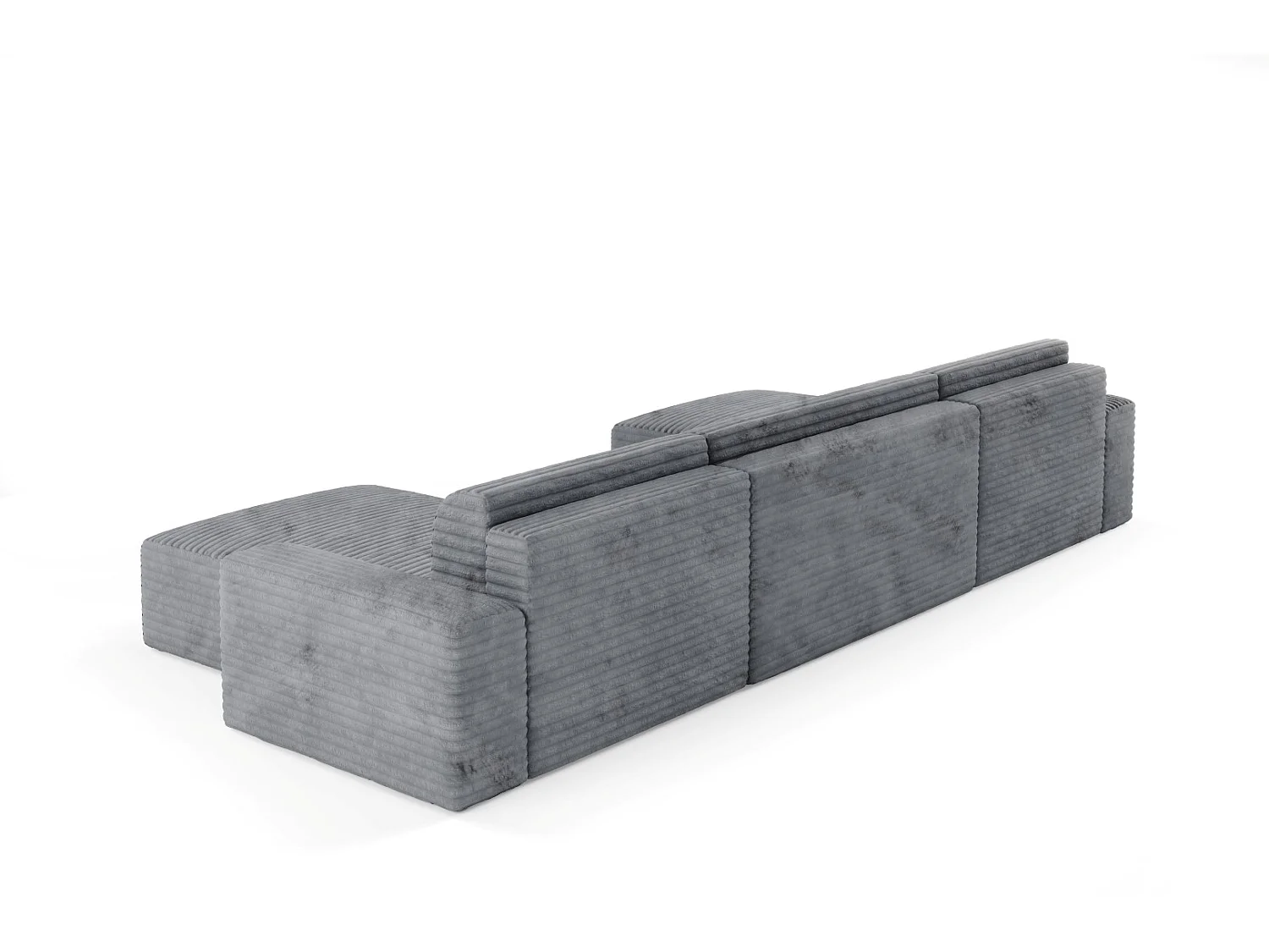 Canapé d’angle COCO U avec fonction de couchage Couleur : TILIA 90