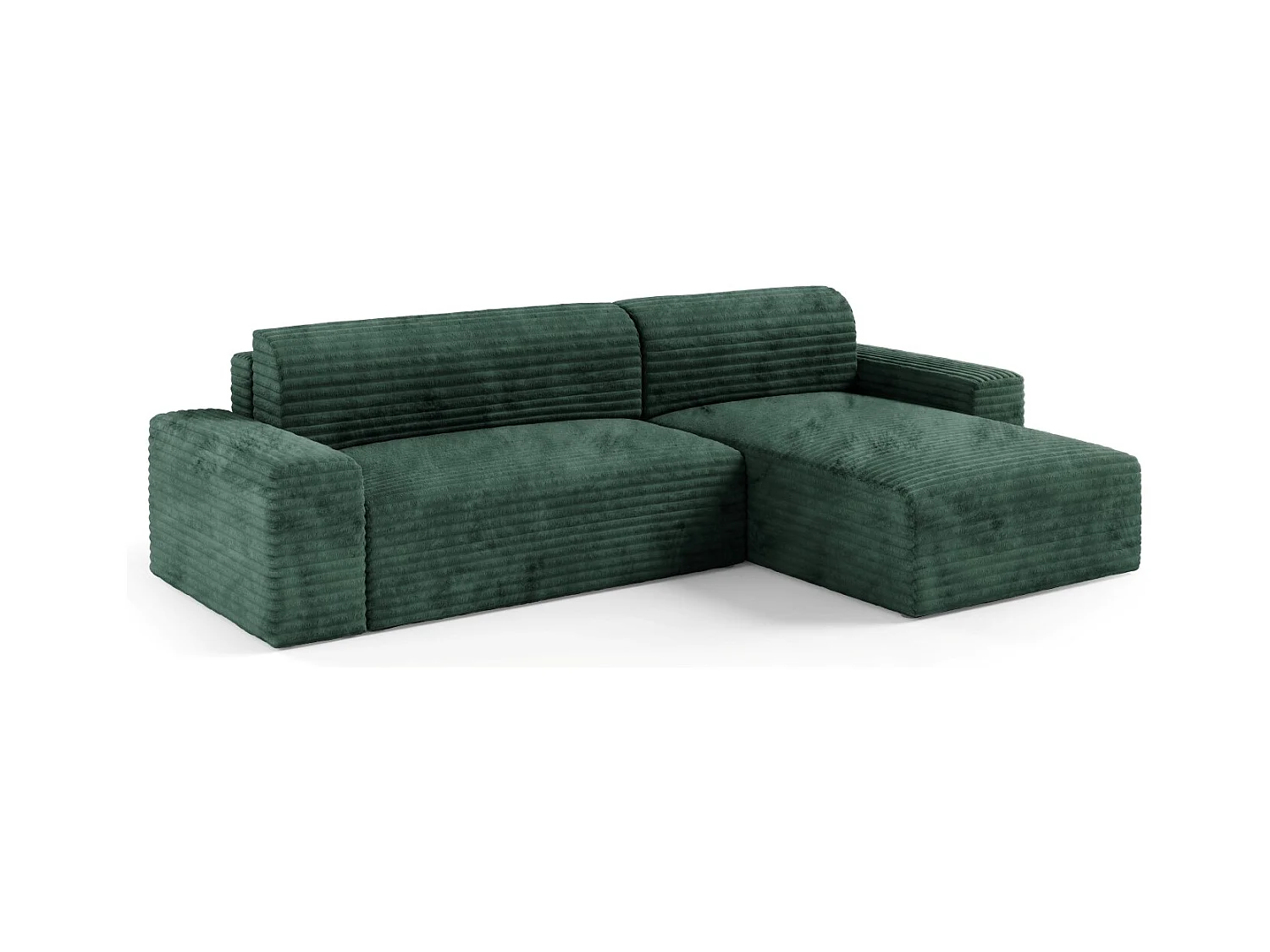 Ecksofa COCO L mit Schlaffunktion Farbe: TILIA 39