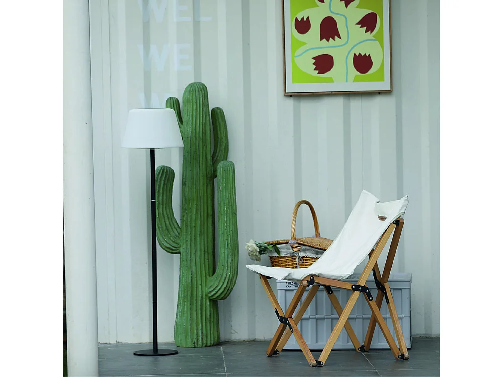 Lot de 2 lampadaires solaires EZIlight® Solar lamp L40