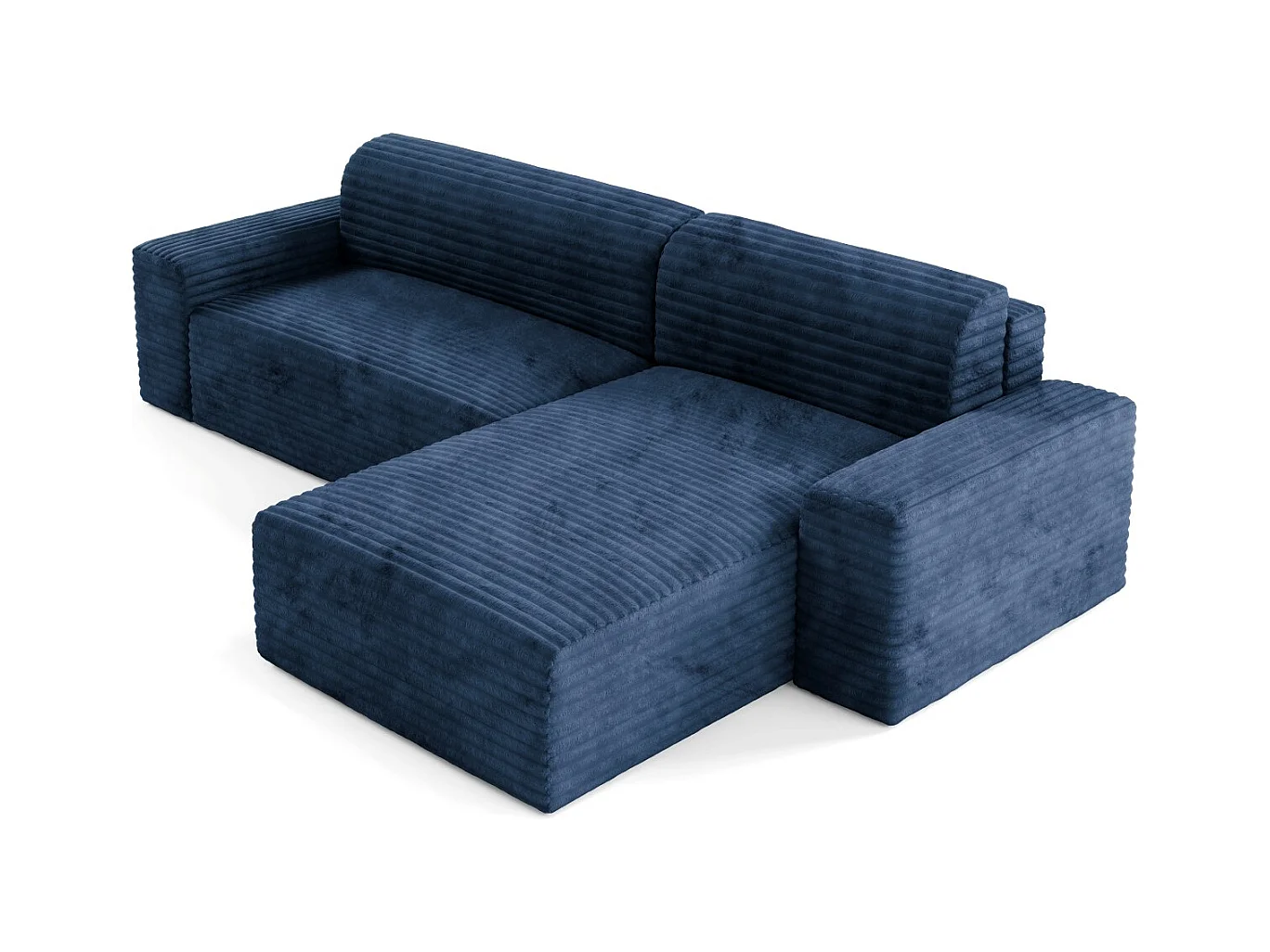 Ecksofa COCO L mit Schlaffunktion Farbe: TILIA 77