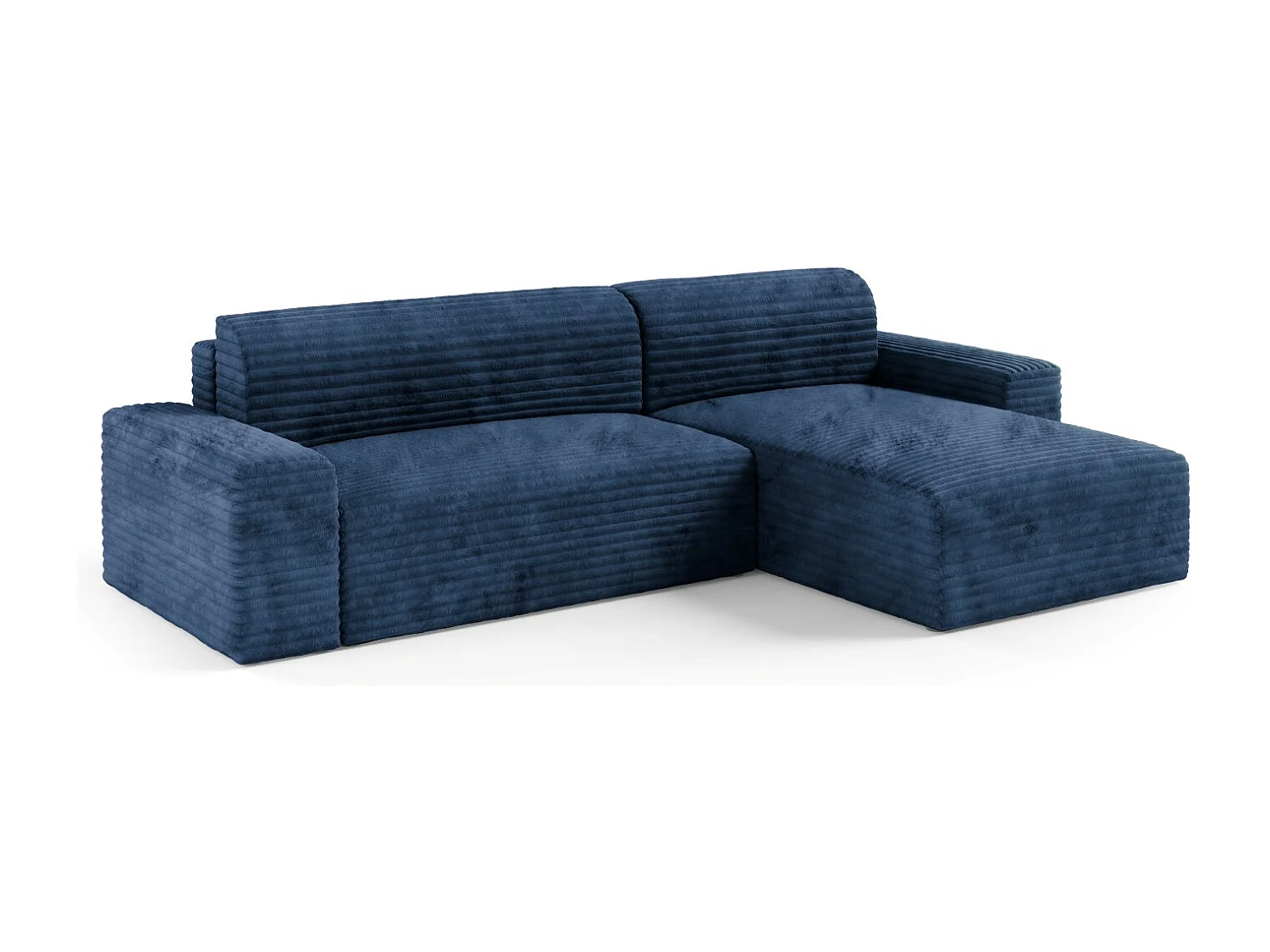 Canapé d’angle COCO L avec fonction de couchage Couleur : TILIA 77