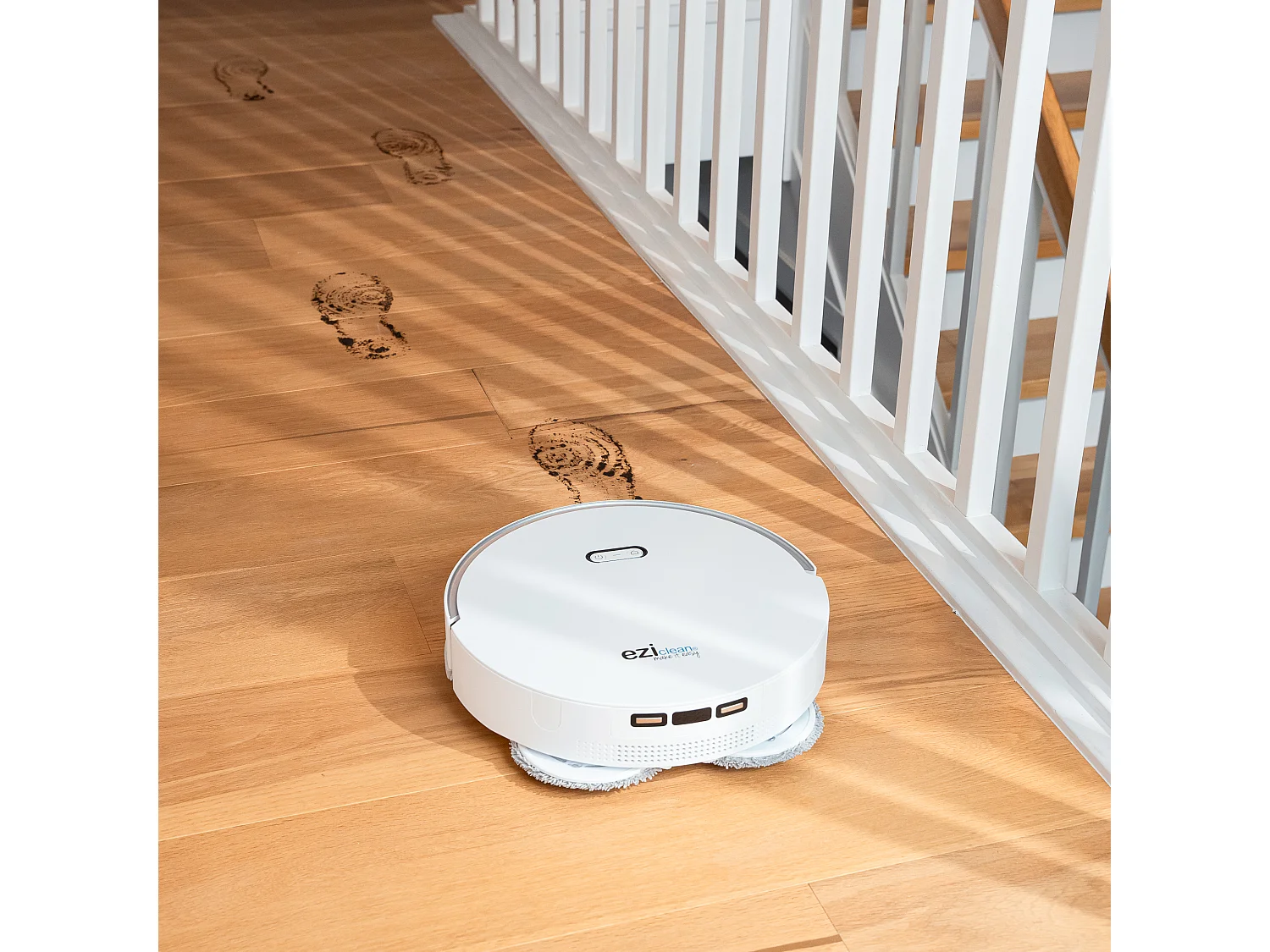 Robot aspirateur laveur connecté eziclean® All In One Z15 Pro Ultimate