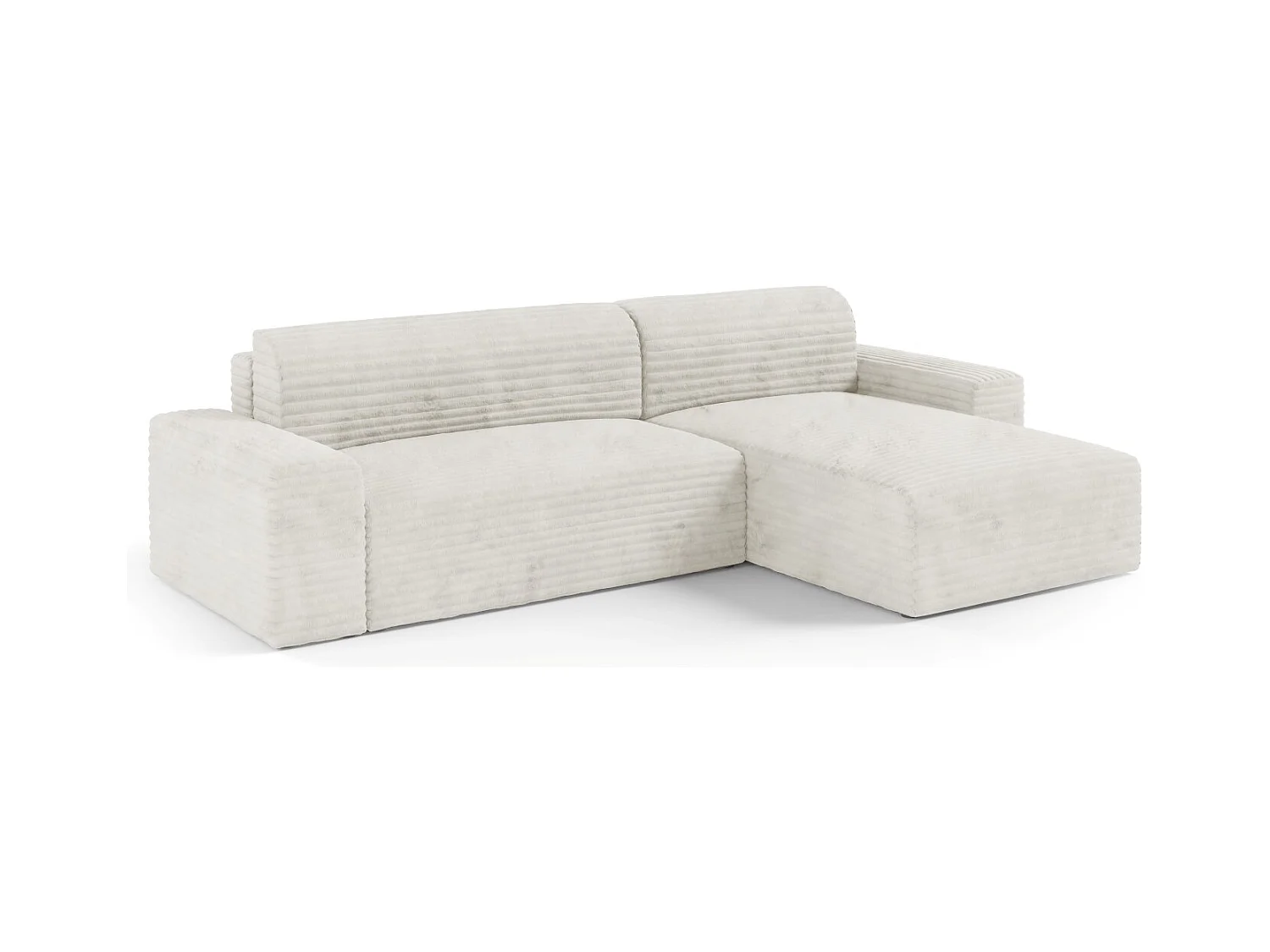 Ecksofa COCO L mit Schlaffunktion Farbe: TILIA 1