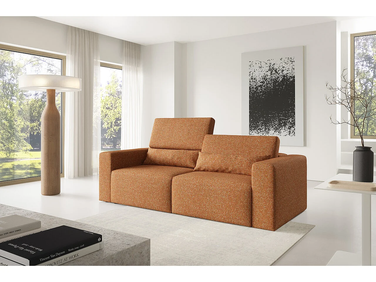 Canapé Posejdon II modulaire premium Couleur : Puente 52