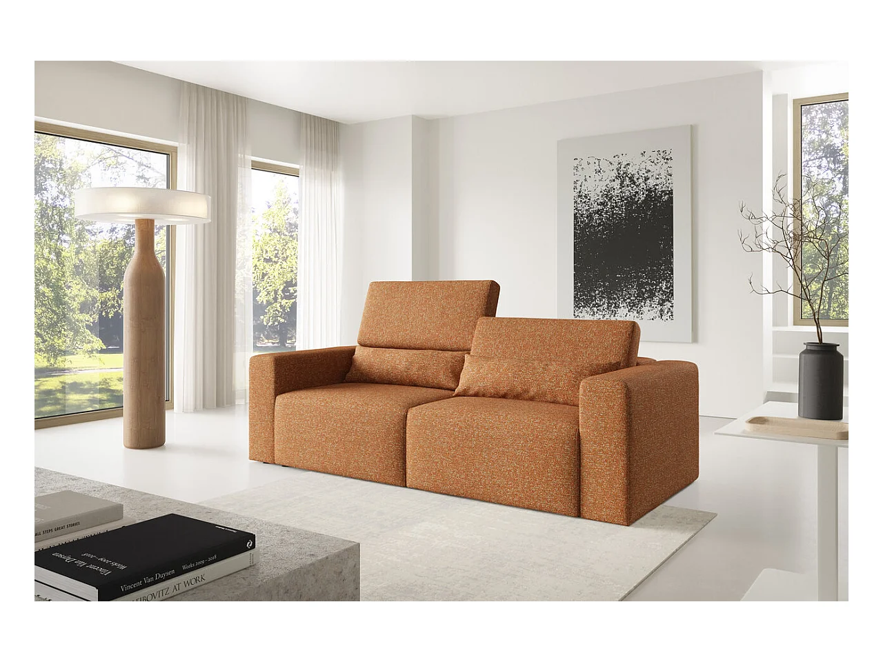 Canapé Posejdon II modulaire premium Couleur : Puente 52