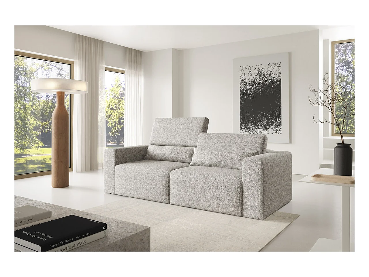 Canapé Posejdon II modulaire premium Couleur : Puente 09