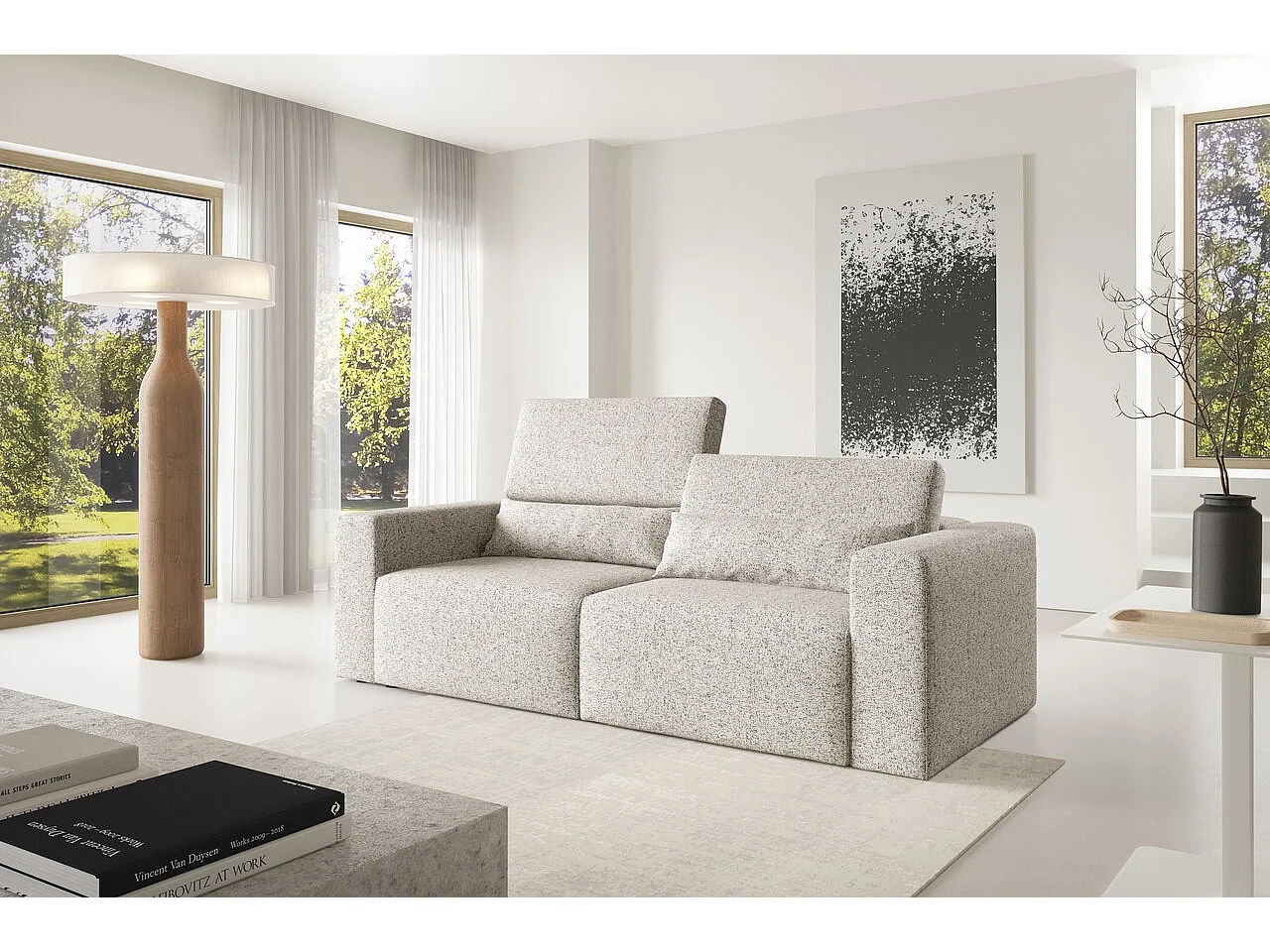 Canapé Posejdon II modulaire premium Couleur : Puente 06