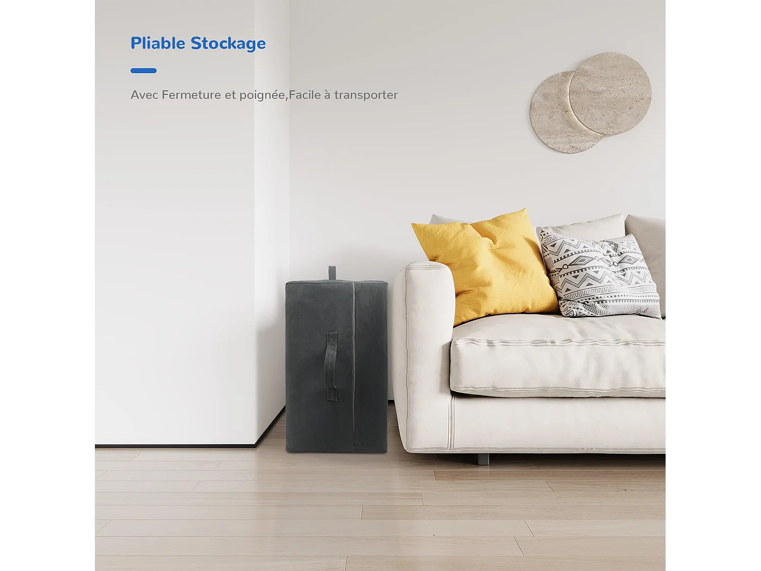 Matelas Pliable 120x195x10cm – Matelas Invité en Mousse Mémoire de Forme Gel, Housse Oeko-TEX, avec Sac de Transport – Parfait Lit d’Appoint 2 Places