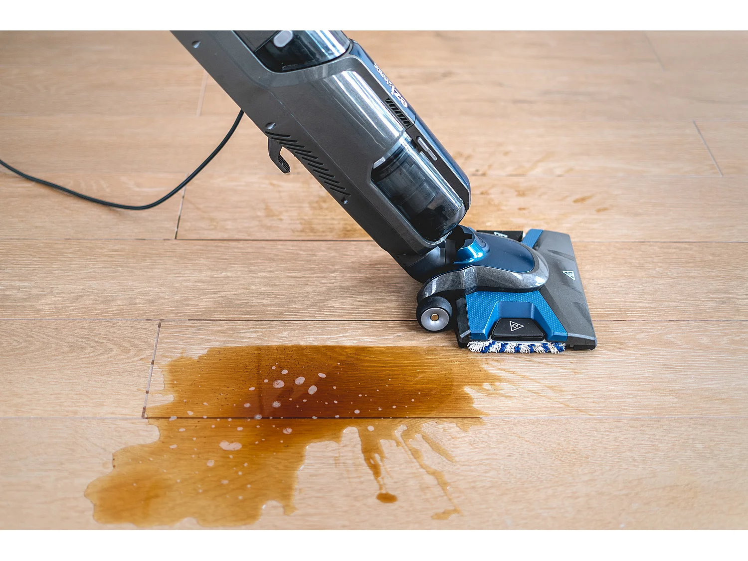 Stoomreiniger multifunctionele stofzuiger eziclean® Cyclosteam P310 - Afneembare handstofzuiger - Grijs