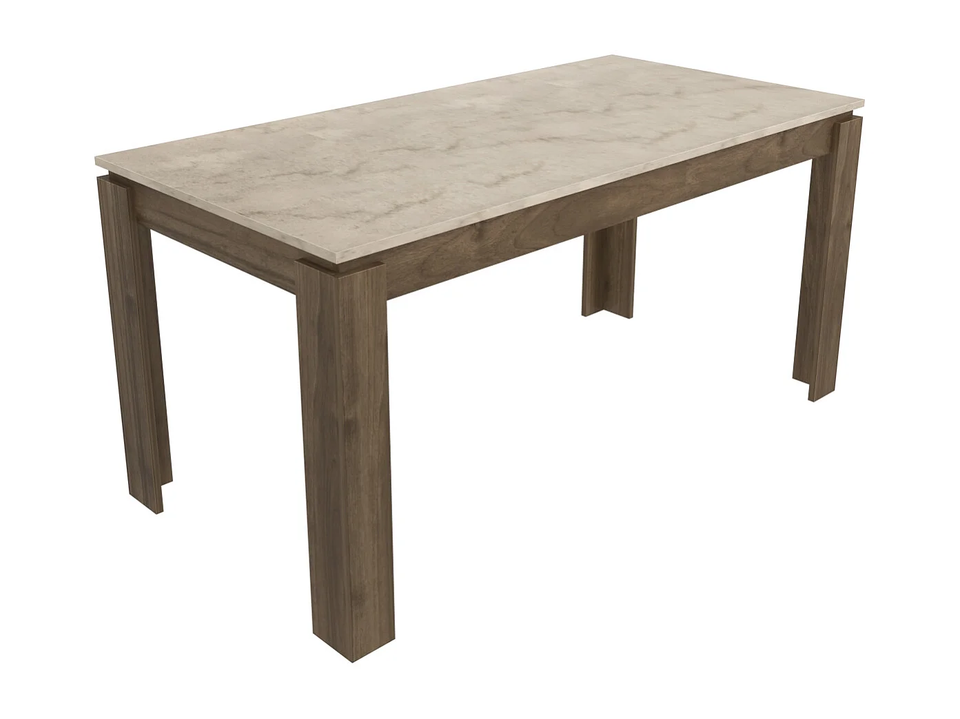 Table à manger, table de repas Manhattan 160 cm