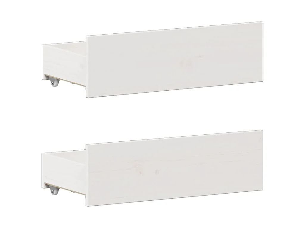 Bed met boekenkast zonder matras grenenhout wit 180x200 cm