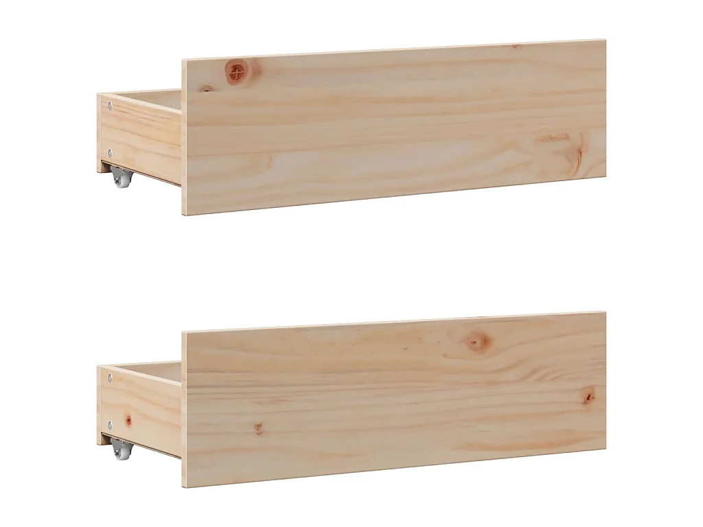 Cama com estante sem colchão 135x190 cm pinho maciço