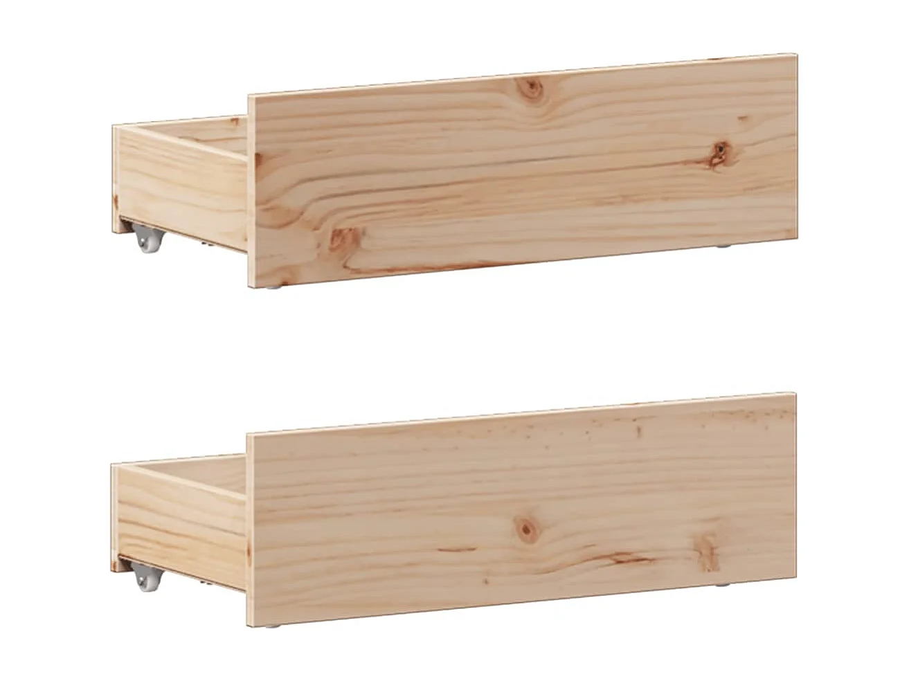 Bed met boekenkast zonder matras massief grenenhout 90x200 cm