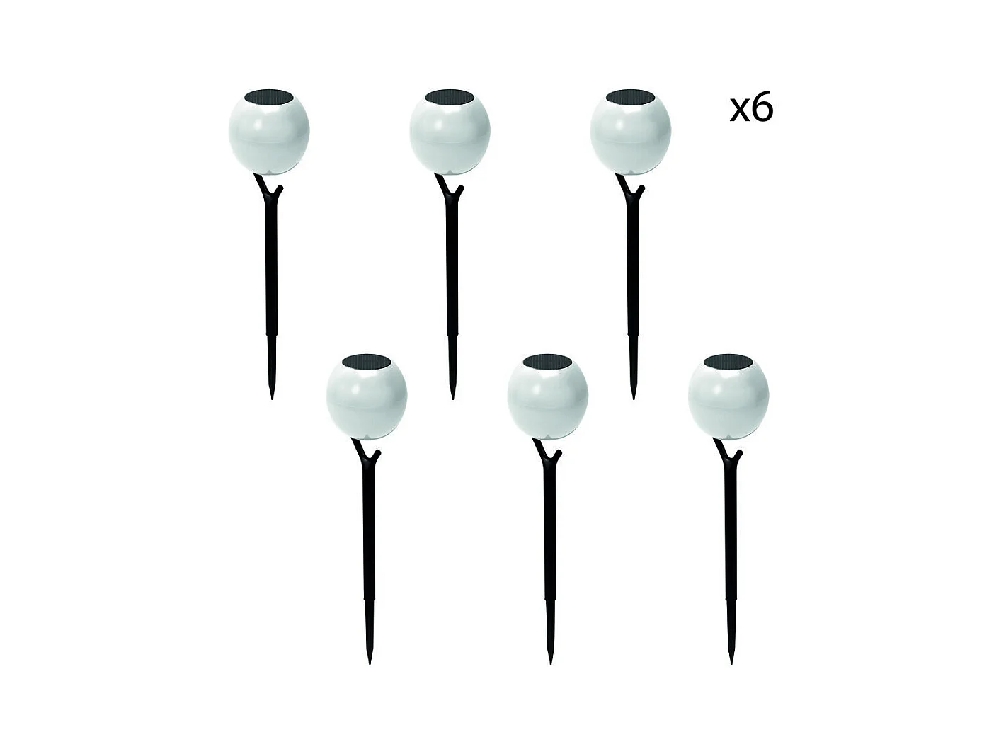 Balise solaire EZIlight® Solar peaky ball - Pack de 6