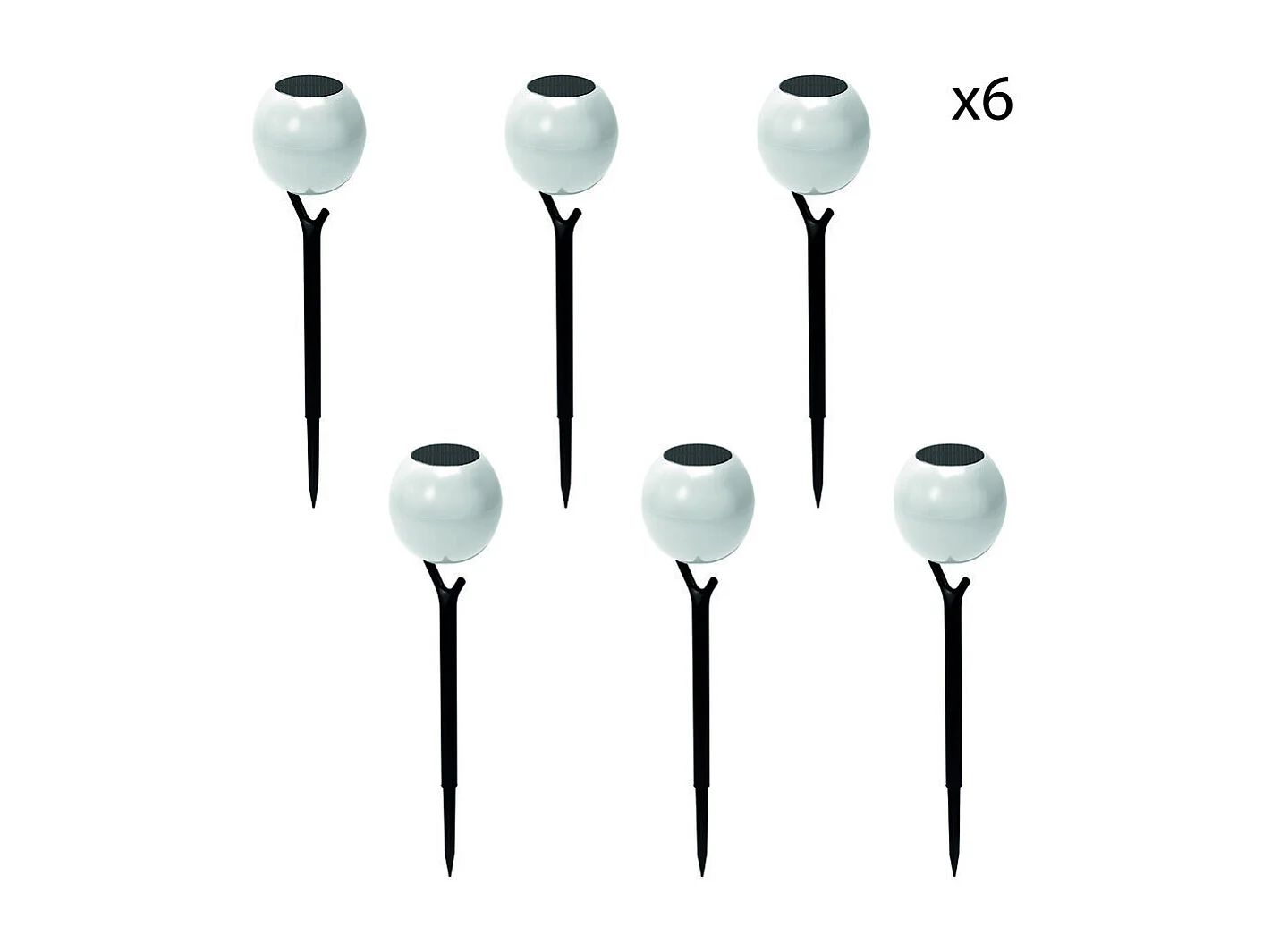 Balise solaire EZIlight® Solar peaky ball - Pack de 6