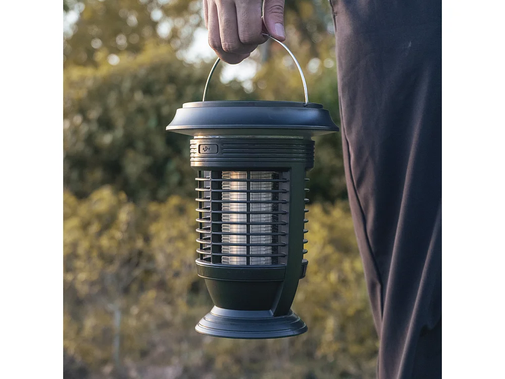 Lot de 2 pièges à moustique solaire auto-nettoyant EZIlight® Mosquito Garden MG 20