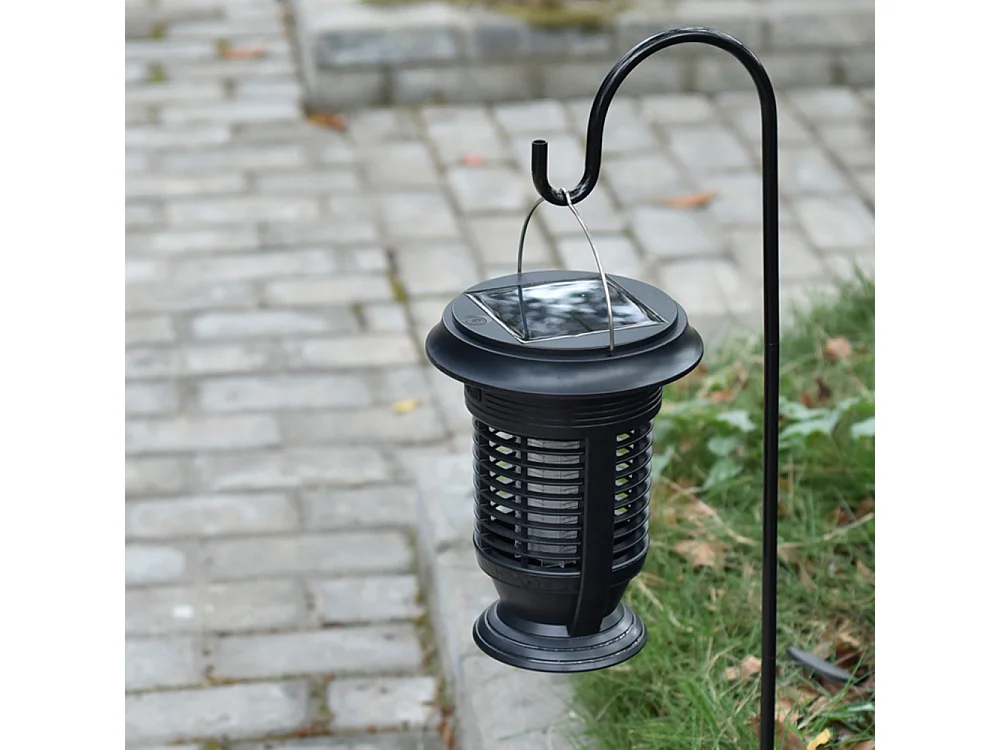 Lot de 2 pièges à moustique solaire auto-nettoyant EZIlight® Mosquito Garden MG 20