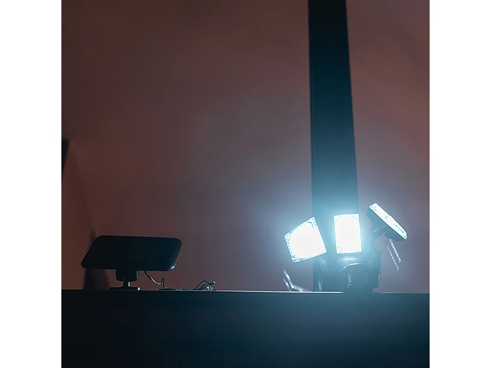 Projecteur solaire LED EZIlight® Solar pro 3 - Pack de 2 lampes