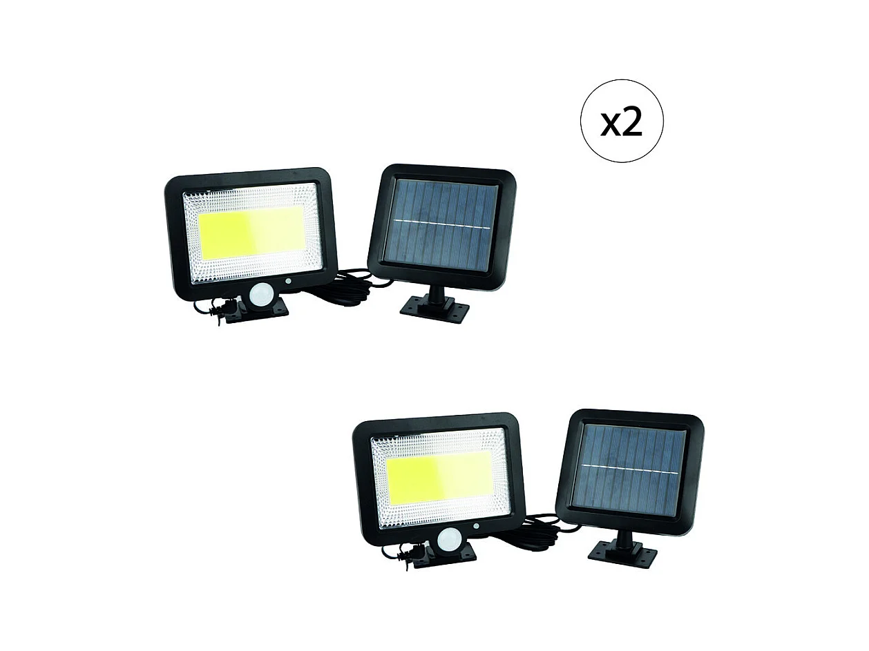 Projecteur solaire EZIlight® Solar moon one Lot de 2