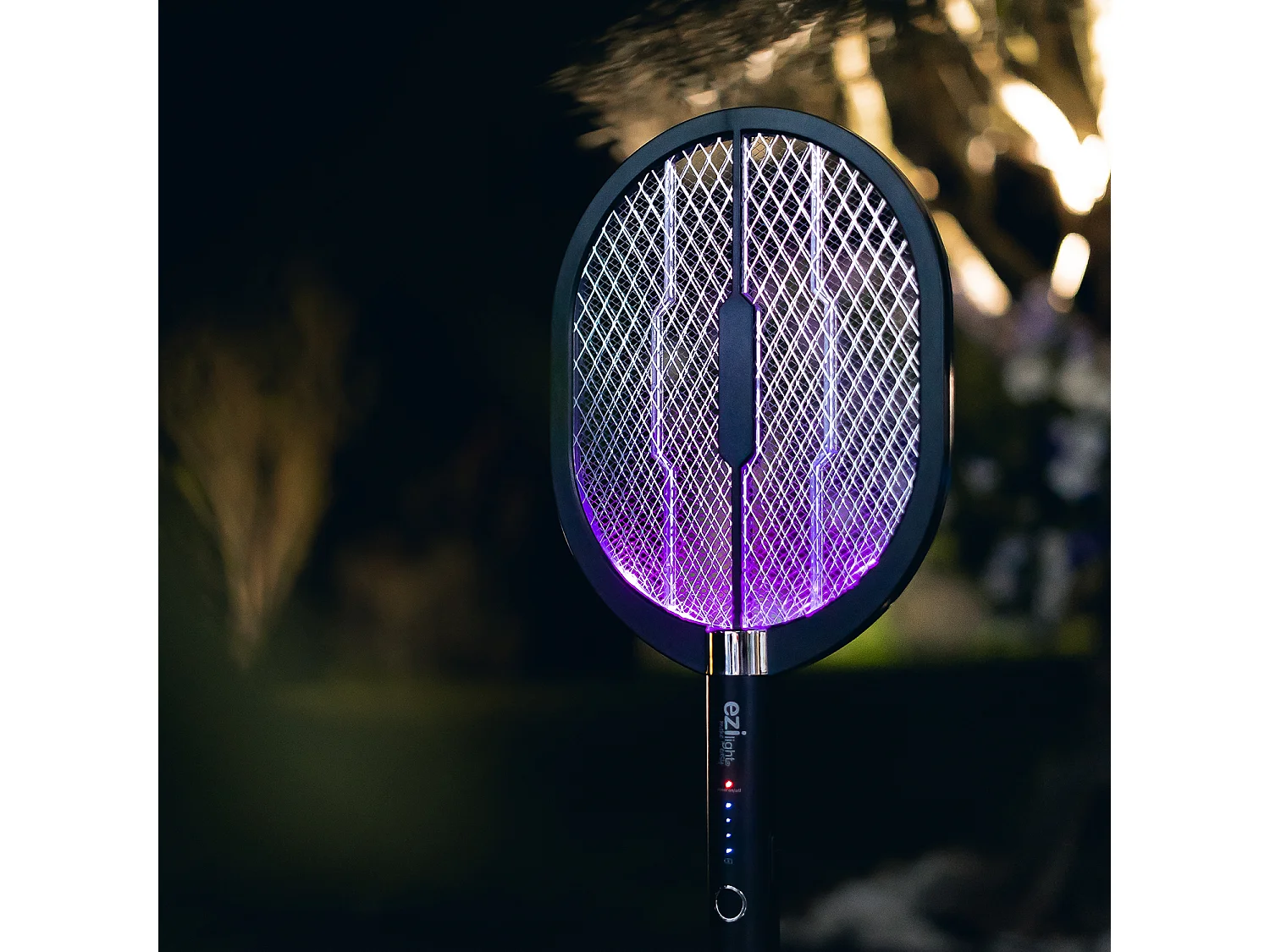 Lot de 2x Raquettes anti-moustique EZIlight® Mosquito Racket
